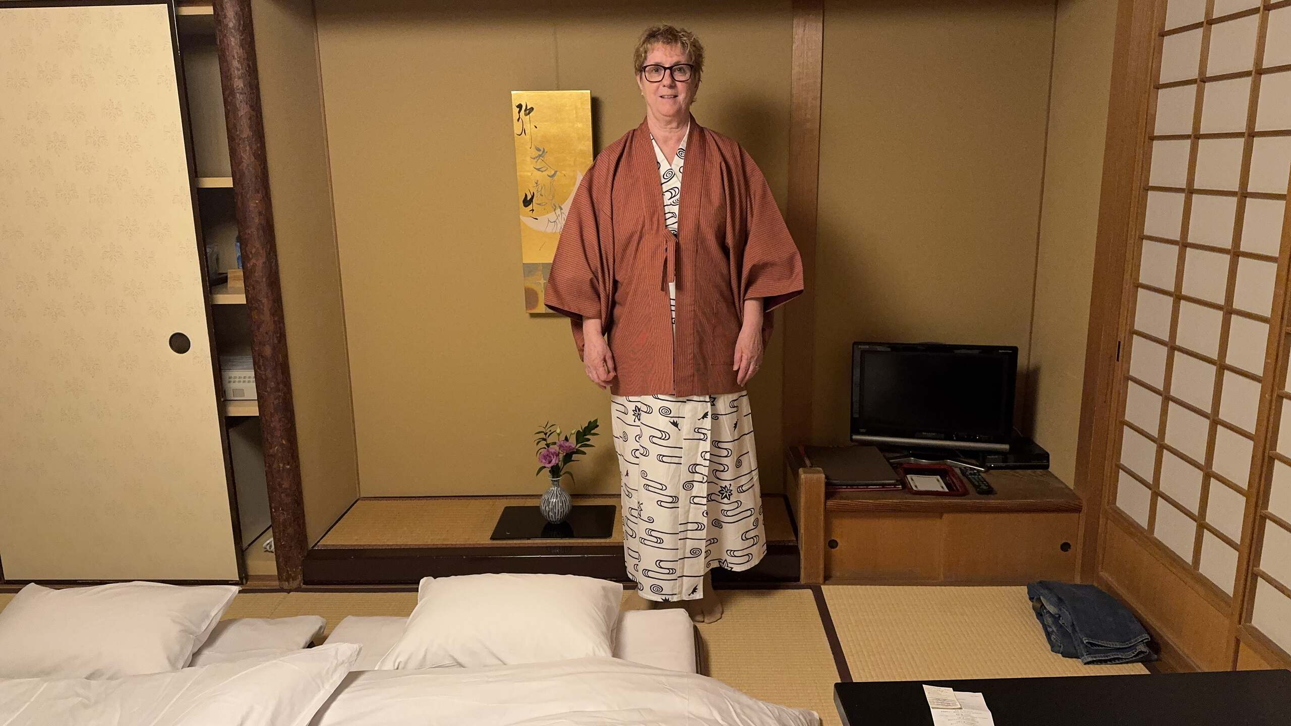 Miyajima Iwaso Ryokan mit Yukata