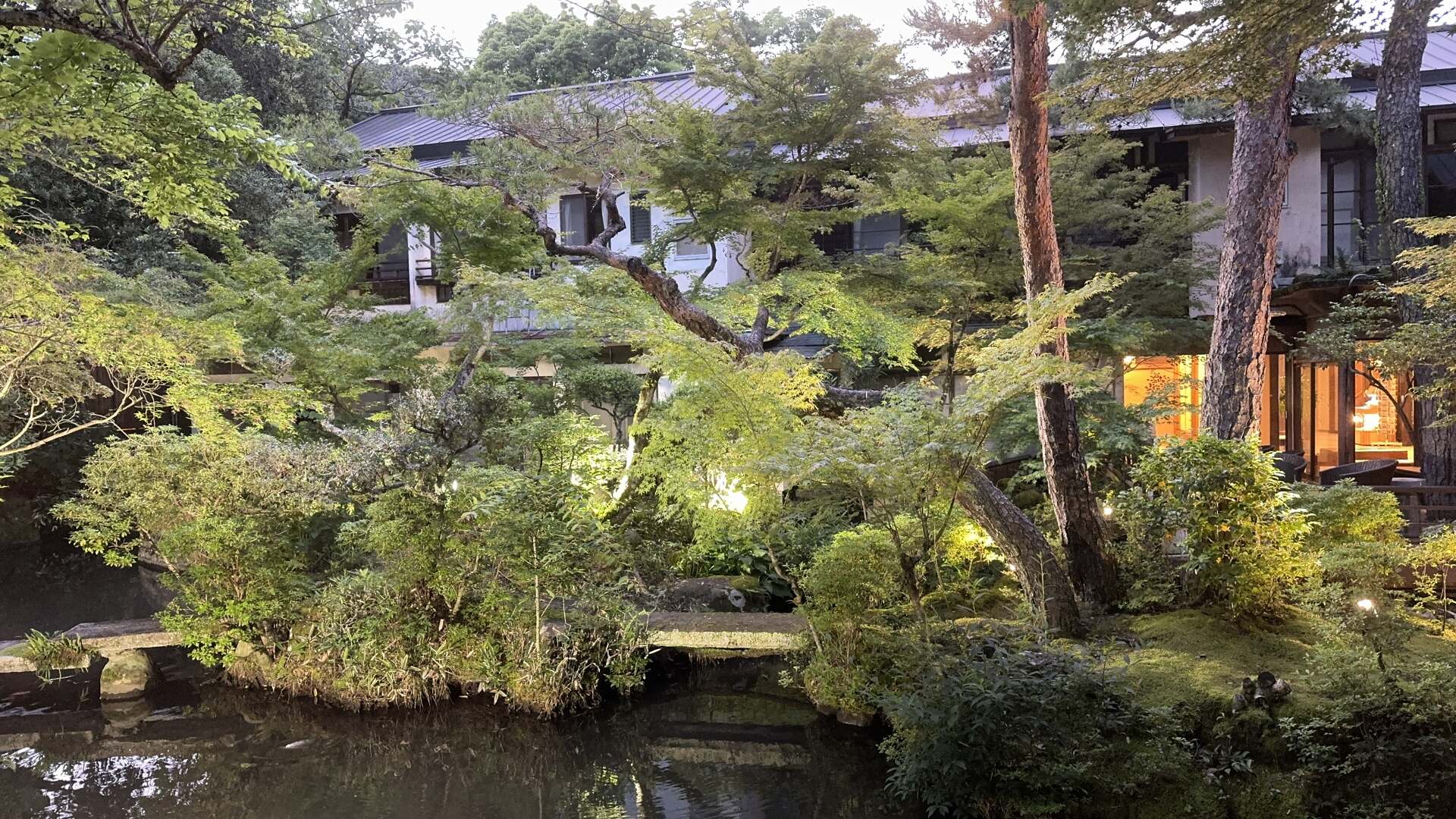 Shuzenji Onsen, Ryokan Innengarten