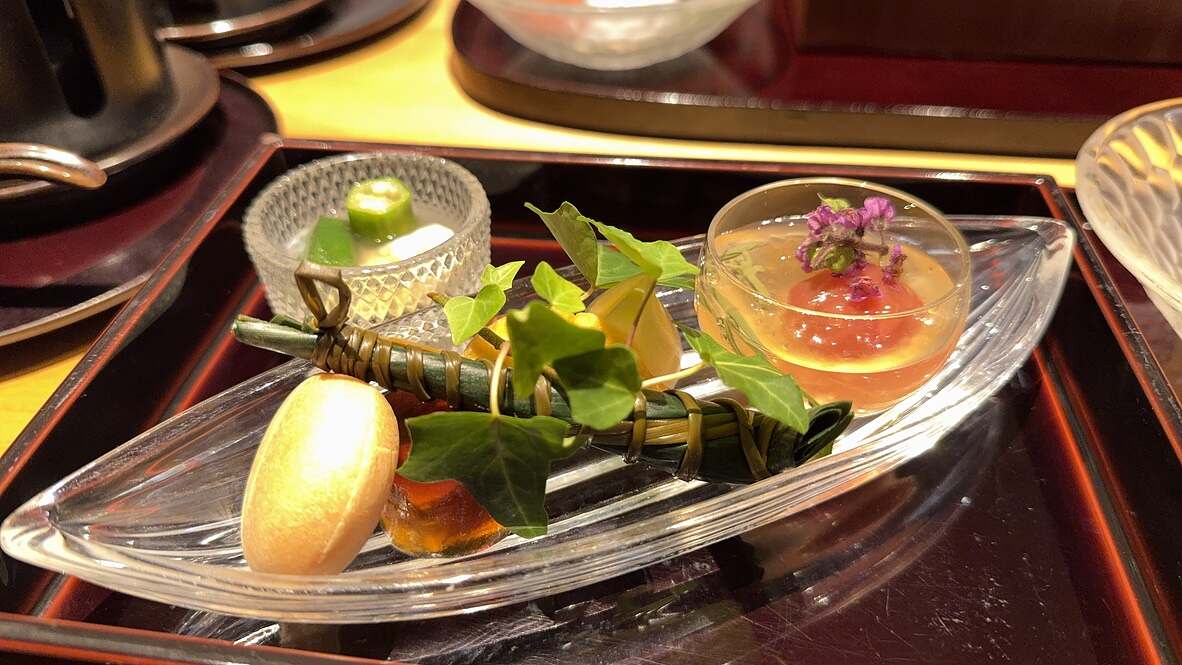 Miyajima Iwaso Ryokan Abendessen