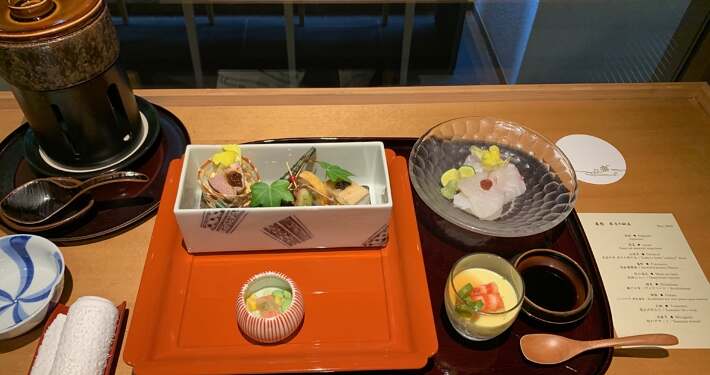 Miyajima Iwaso Ryokan Abendessen