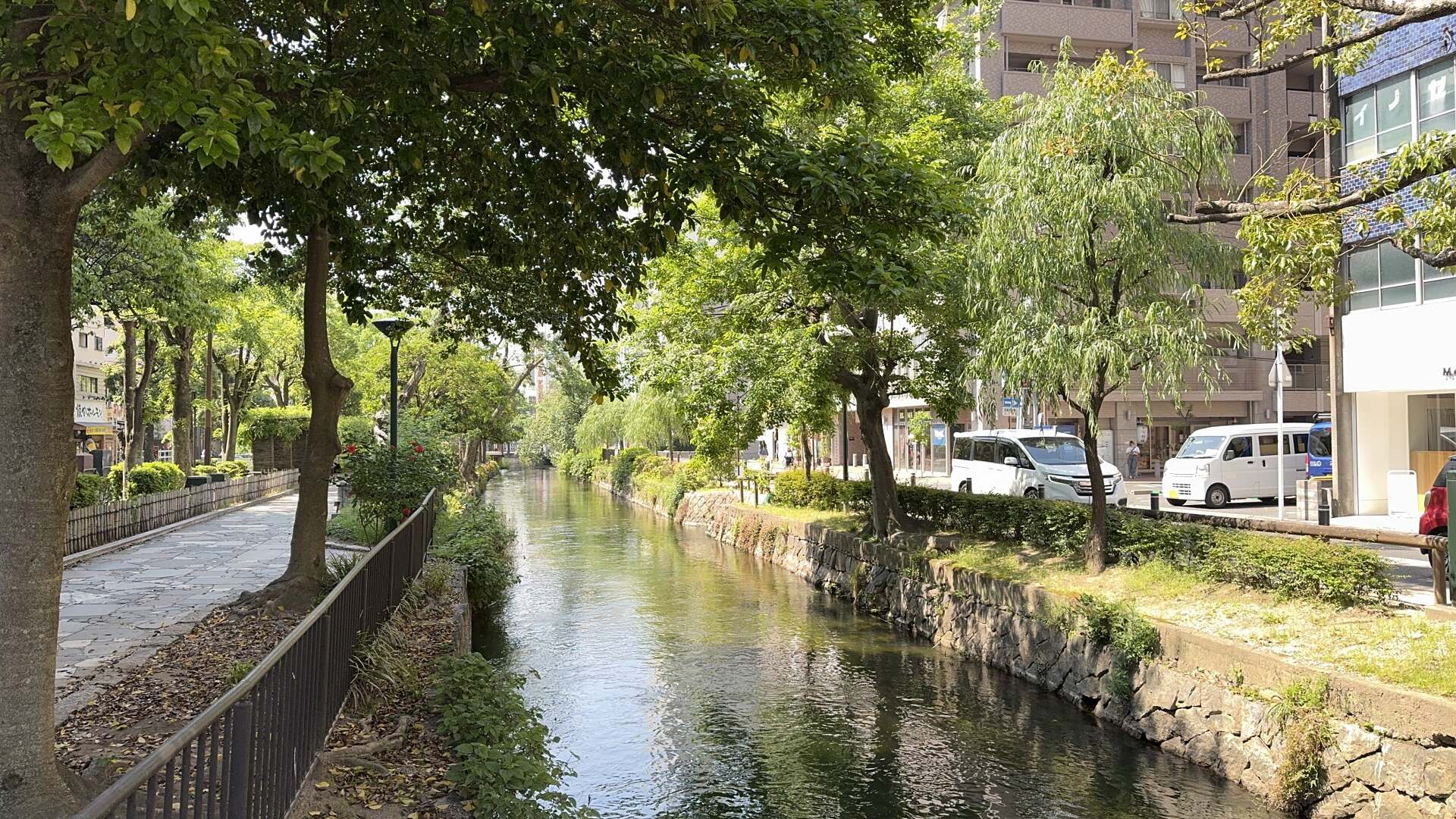 Okayama, neben unserem Hotel